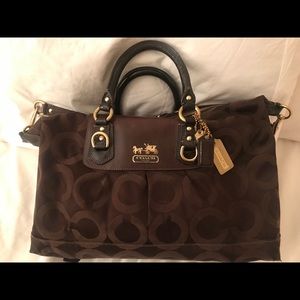 Coach Satchel Brown handbag
